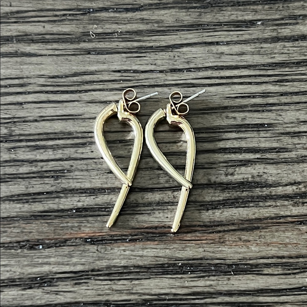 GUC Stella & Dot Gold Earrings